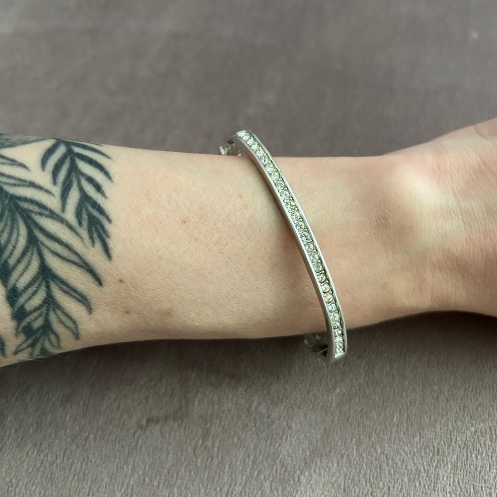 Swarovski Crystal Silver Bracelet